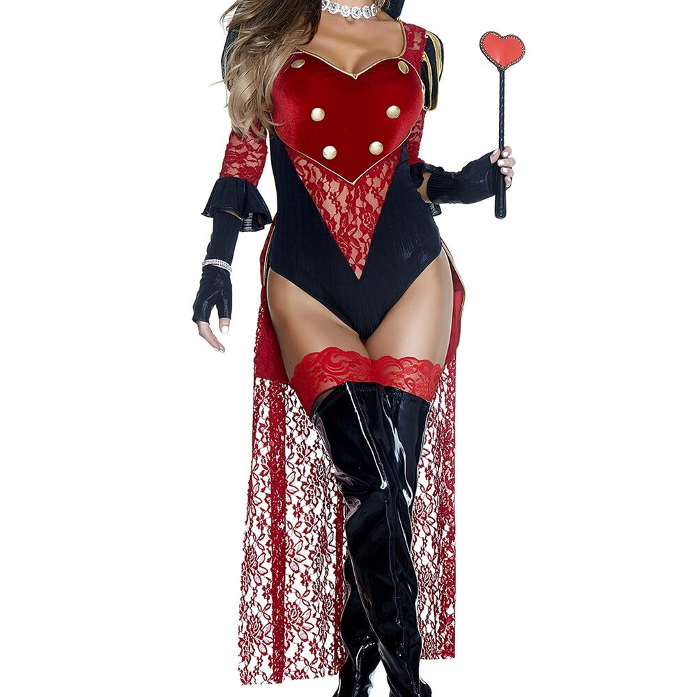6655 Royal Treatment Sexy Storybook Costume Adult Costume, red, M/L